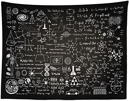 BELECO 7x5ft tkanina naučna tema učionica pozadina na tabli hemija matematika geometrija Fizika rukom pisana