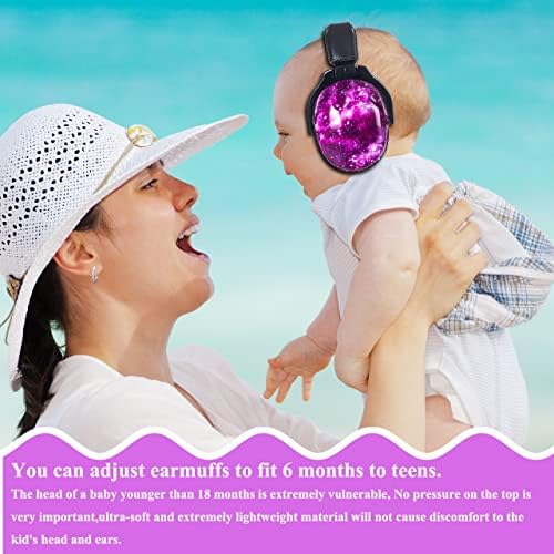 Protear Kids Zaštita uha Sigurnosni uši, NRR 25DB Smanjenje buke Dječje ušima, slušni zaštitnici za spavanje