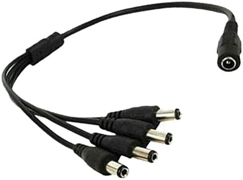 UPBRIGHT Novi 4-Plug razdjelnik 4-Smjerni kabl za napajanje kompatibilan sa ELEC 1500TVL 8CH 1080p HDMI