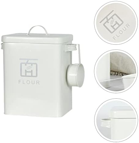 Cabilock kutija za grickalice kontejner za pirinač kutija za skladištenje hrane: metalna hermetička kanta