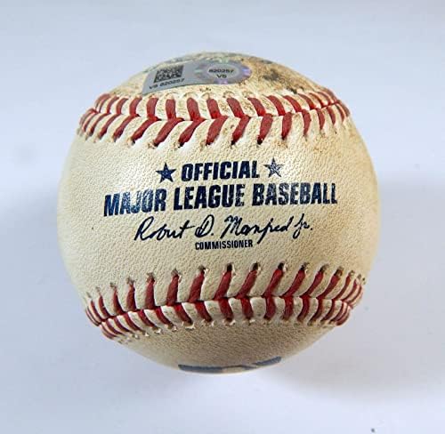 2021 Washington Nationals Rockies Game Rabljeni bejzbol siva Raimel Tapia Ball - Igra Polovna bejzbol