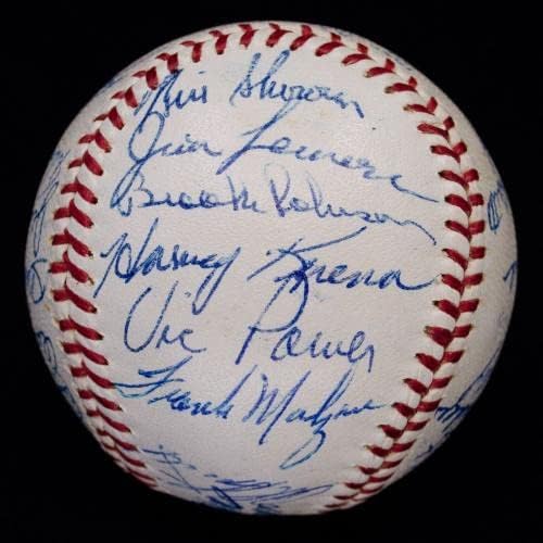 1960. Al All Stars potpisao je Oal Ball Mickey Mantle Ted Williams Roger Maris JSA loa - autogramirani bejzbol