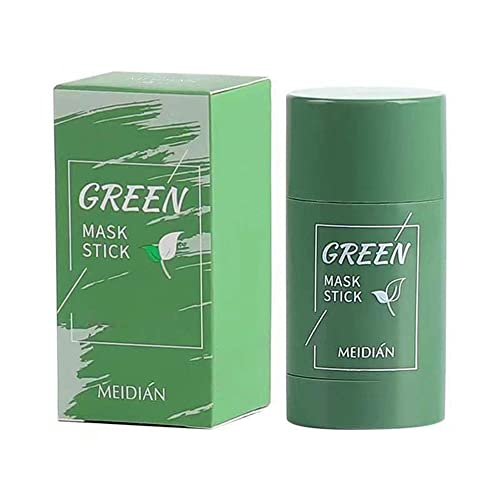 Wutian Maska Od Zelenog Čaja Stick Face, Maska Od Gline Za Čišćenje Zelenog Čaja Za Uklanjanje Mitesera,