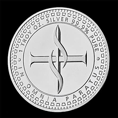 Qingfeng Scottsdale Paratus 1 Troy oz Srebrni suvenir Metalni novčić Kolekcionarski