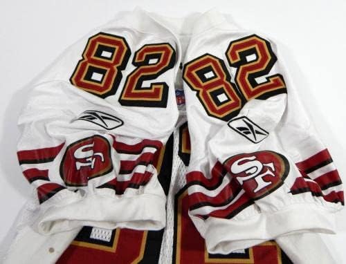 2006 San Francisco 49ers Bryant Johnson 82 Igra izdana Bijeli dres 60 S P 46 2 - Neintred NFL igra rabljeni