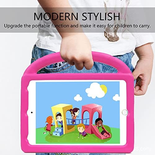 Xboun Kidsov slučaj za iPad Mini 5 4 3 2 - Kotač za automobile Eva Shock Otporna na ručak Prijateljsko kabriolet