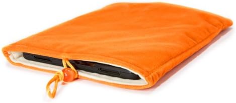 Boxwave Case kompatibilan sa Chuwi minibook X - baršunastom torbicom, meka velur tkanine torba sa crtežom za Chuwi Minibook X - Bold Orange