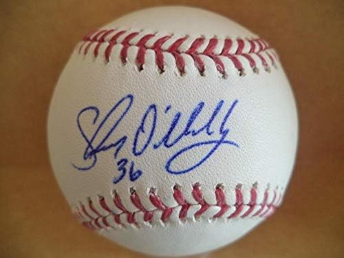 Shawn O'Malley Seattle Mariners / Anđeli potpisali su autogramirani M.L. Bejzbol W / COA - AUTOGREMENA BASEBALLS