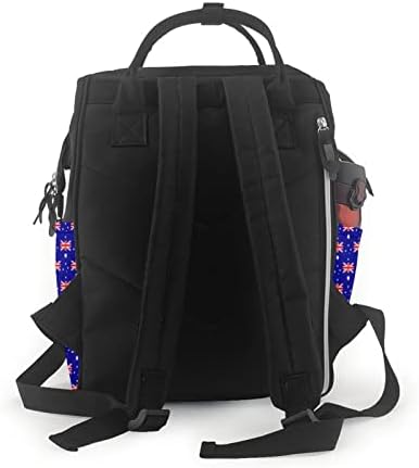 Ruksači za promjenu pelena za mamu Australia-zastava-zastava-uzorak putničke torbe za pelene za knjige Back Pack