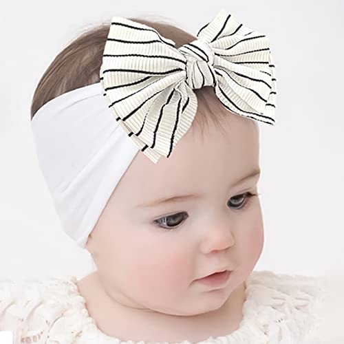 Baby Girls trake za glavu sa mašnama za malu djecu Djeca Dječaci Djevojčice rastezljive trake leptir mašna štampa kape za šešire