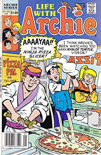 Život sa Archie #282 VG ; Archie comic book / Pizza Cover TMNT Reference