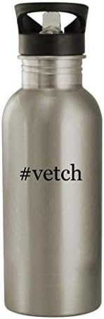 Knick Klack pokloni #vetch - 20oz boca od nehrđajućeg čelika, srebrna