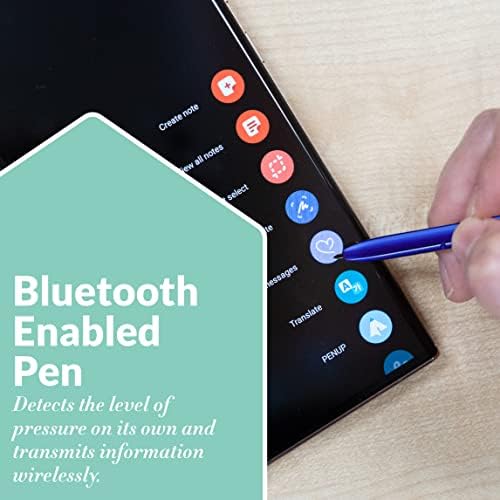 Stylus za Samsung Galaxy Note 10 Lite S olovka sa Bluetoothom, laganom, jednostavnom za upotrebu, potrebne su baterije, plavo