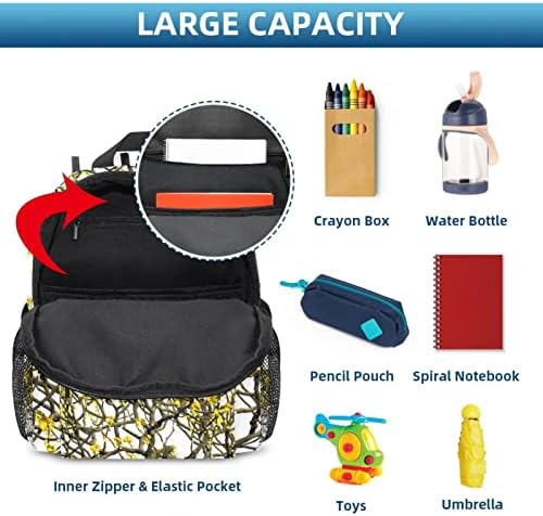 VBFOFBV ruksak za laptop, elegantan putnički ruksak casual paketa za muškarce za muškarce, japanski zlatni