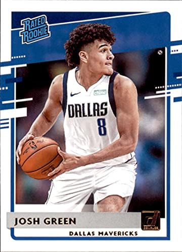 2020-21 Donruss 234 Josh Green Dallas Mavericks Rookie Basketball Card
