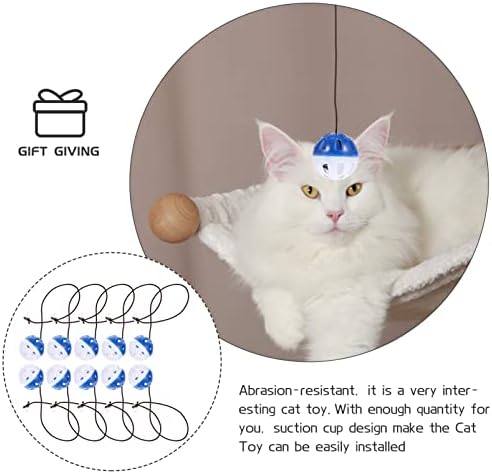 Ipetboom bradati zmaj rezervoar dodatna oprema prozor usisna čaša mačka igračka 10kom interaktivna igračka