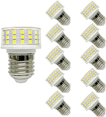 10w E26 LED sijalica gljiva lampa, ekvivalent 100w, toplo Bijela 3000k, 72kom LED lampe perle, 360° ugao
