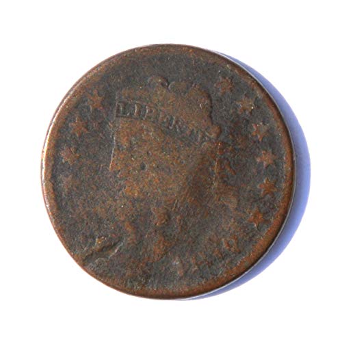 1818 1 cent Liberty Head / Matron Head novčić jedan cent Dobri detalji