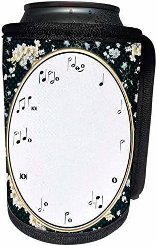 3Droza glazbeni sat licem Glazbene note Vrijeme Muzičar Notacija. - Može li se hladnije flash omotati