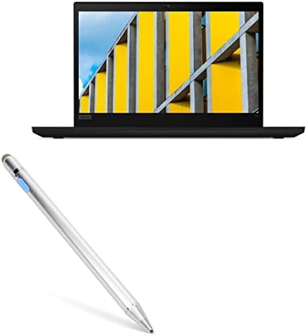 Boxwave Stylus olovkom Kompatibilan je sa Lenovo ThinkPad T14 - Acccoint Active Stylus, Elektronski stylus sa ultra finim vrhom za Lenovo ThinkPad T14 - Metalno srebro