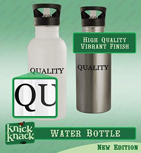 Knick klackant pokloni Kondemnation - 20oz boca vode od nehrđajućeg čelika, srebrna