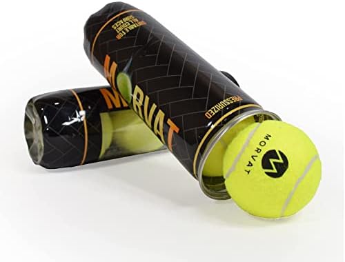 Morvat profesionalne teniske lopte–izdržljive teniske lopte pod pritiskom žute teniske lopte od filca Extra