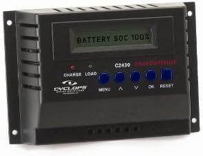 GSM CYC-SOLC30A 30 AMP solarni kontroler punjenja, Crni