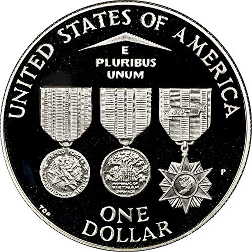 1994. P Vijetnam ratni veterani Memorijalni prigodni dokaz Srebrni dolar DCAM američki kovnica
