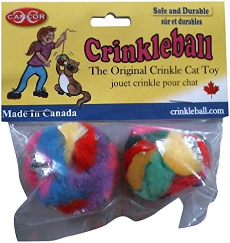 Cancor Inovacije Mini Crinkle Ball Igračka Za Mačke