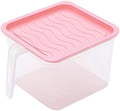 Kršenje 1.kutija za čuvanje kuhinjskog frižidera ll/1,5 l sa ručkom posuda za čuvanje hrane prozirni plastični