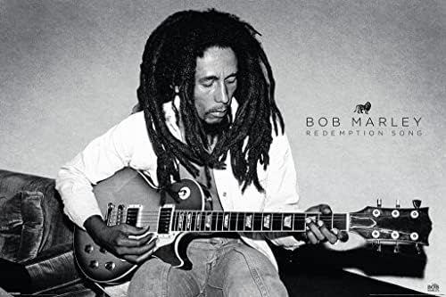 Piramidna Amerika Laminirani Bob Marley Redemption Song Acoustic Guitar Jamaikac Reggae Singer Songwriter