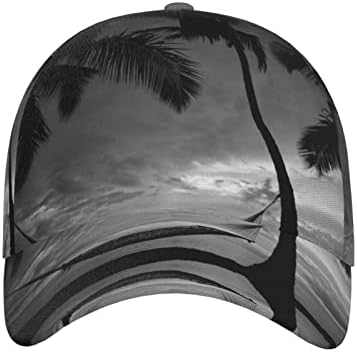 Crno-bijela bejzbol kapa na plaži muškarci žene,bejzbol kapa za odrasle, za trčanje treninga i aktivnosti