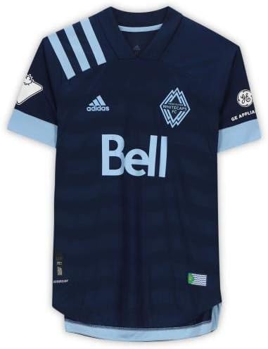 Jake Nerwinski Vancouver Whitecaps FC Autographing Match-Polovni 28 mornarski dres iz sezone 2020 MLS