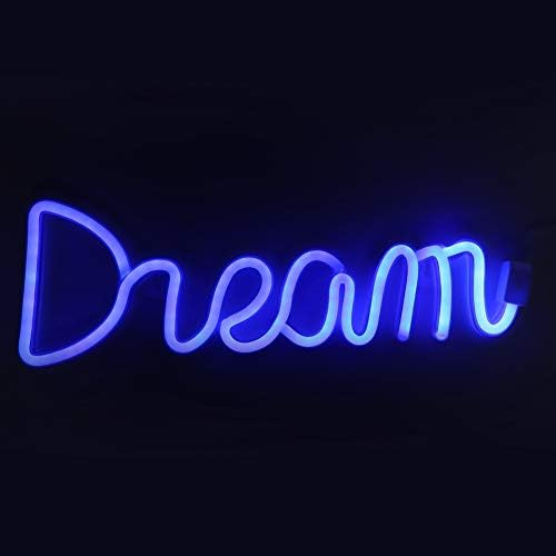 Fdit jedinstveno inovativno englesko pismo Dream Shape dekorativno LED svjetlo topli svjetlosni efekat za spavaću sobu dnevna soba dječija soba