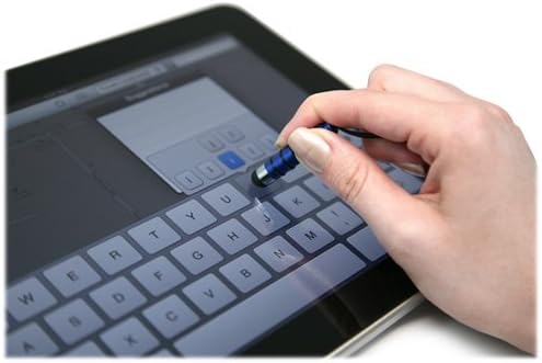 Boxwave Stylus olovkom Kompatibilan je sa Hyjoy Android 10 Quad-Core Tablet TP901 - Mini kapacitivni stylus, mali gumeni vrh kapacitivne olovke - jet crna