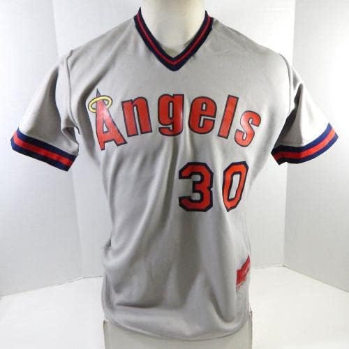 1986 Midland Angels 30 Igra Polovna siva Jersey 44 DP24847 - Igra Polovni MLB dresovi