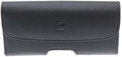 Clip Case Real Kožna futrola za Stylo 5 Telefon - Poklopac petlje torbica Nose zaštitnu crnu kompatibilnu