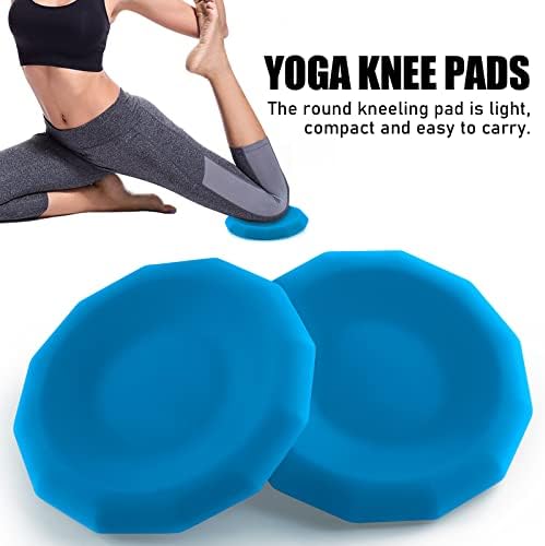 TOBWOLF 2kom jastučić za koljena za jogu, podloga za jogu protiv klizanja Pilates jastučić za klečanje,