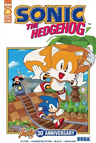 Sonic The Hedgehog: repovi 30. godišnjica 1A VF / NM; IDW strip