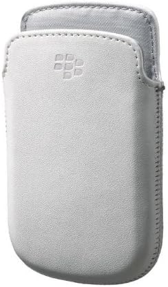 Prava futrola za torbicu od kože u BlackBerryju za Blackberry 9720 - bijela