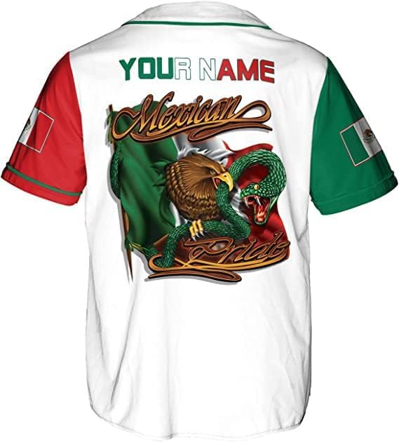 Prilagođeni personalizirajte meksički bejzbol dresovi, po mjeri naziva za muškarce Žene Meksiko Baseball Jersey dres New Era