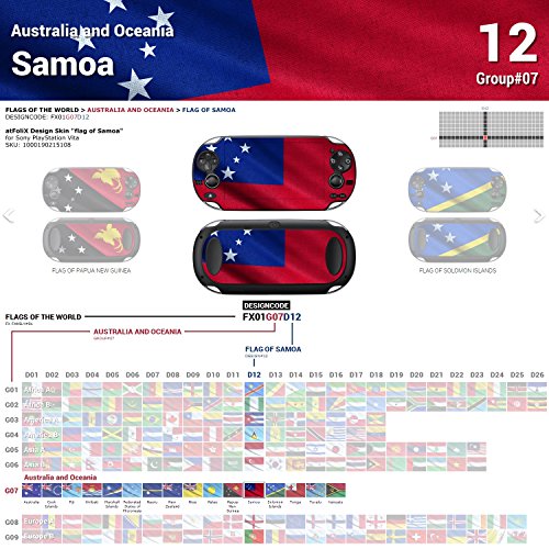 Sony PlayStation Vita dizajn kože zastava Samoe naljepnica naljepnica za PlayStation Vita