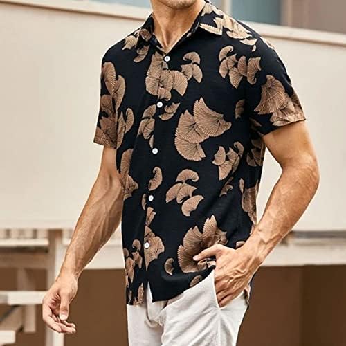2023 Nove muškarce Ležerne prilike za ispisane majice Modne gornje bluze majice mogli se na vrh