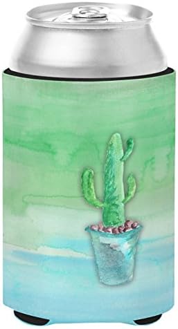 Caroline's Blisures BB7362CC kaktus Teal i zeleni akvarel mogu ili boca za hugger, može li hladnije rukav