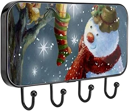 Ljepljive kuke za teške zidne kuke za viseće, božićni snjegović i miš, kupatilo ručnike Kuke Kuhinjske kuke