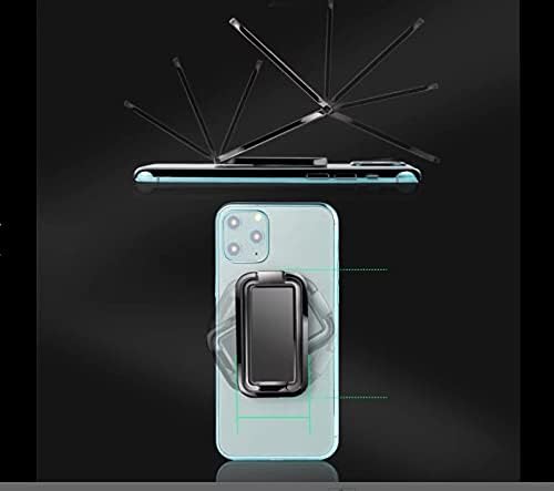 Držač zvona na telefonu Kickstand 360 ° okretni nosač zvona zvona za mobitel Metal telefon Back Grip Holder