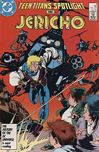 Teen Titans Spotlight 6 VF / NM; DC comic book | Jericho
