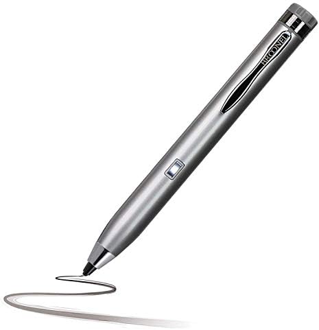 Bronel Silver Mini Fine Point Digital Active Stylus olovka Kompatibilan je s Acer Chromebookom 15 CB3-532
