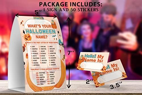 Koja je vaša igra za Noć vještica, Halloween Party Games za školsku učionicu Dječje aktivnosti, 1 znak i