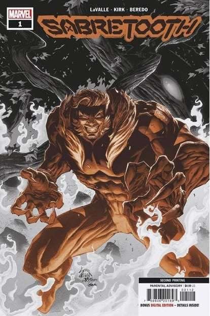 Sabretooth 1 VF / NM; Marvel comic book